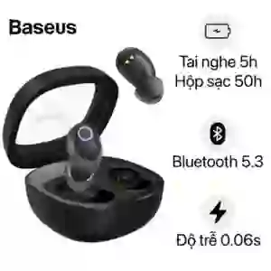 Tai nghe Bluetooth True Wireless Baseus Bowie WM02 Plus